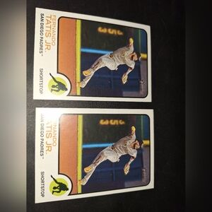 Fernando Tatis Jr topps hertiage 2022 #88 x2